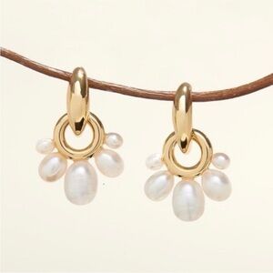 Mignonne Gavigan Faux Pearl Margot Drop Earrings